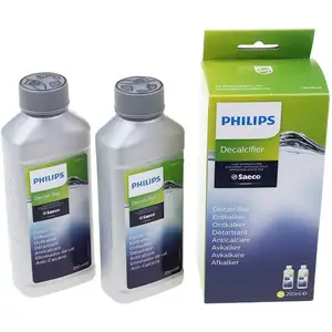 Lot de 2 détartrants (2x 250ml) pour cafetière Expresso Saeco Philips CA6700/22