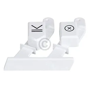 Couvercle de bouton droit compatible avec Bauknecht 481010731859 - Dou... pas cher