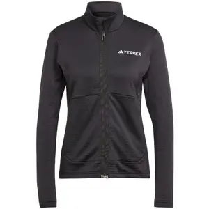 adidas TERREX Terrex Multi Light Fleece Ritsjack - Dames - Zwart- M pas cher
