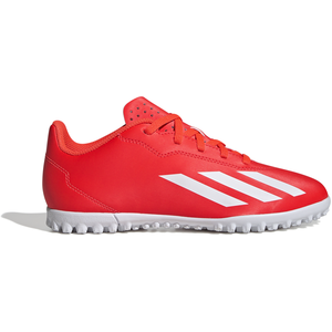 Chaussures de football Rouge Garçon Adidas X Crazyfast