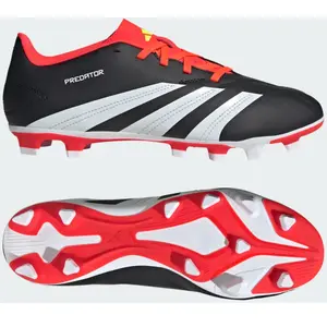adidas Baskets Predator.4 FxG unisexes, Core Black Ftwr White Solar Re... pas cher