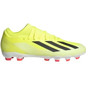 adidas Baskets unisexes X Crazyfast.3 Mg, Better Scarlet White, 43 1/3 EU pas cher