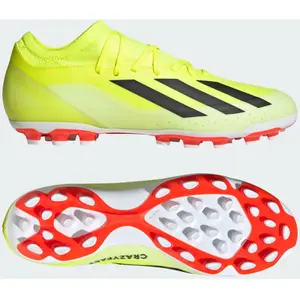 adidas Chaussure X Crazyfast League Terrain synthétique - Team Solar Y... pas cher