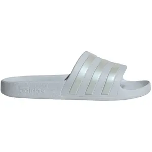 adidas Adilette Aqua Slides Femme Tongues, Halo Blue/Halo Blue/Halo Blue, 40.5 EU