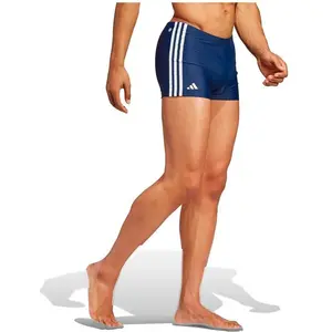 adidas Performance Classic 3-Stripes Zwemboxer - Heren - Blauw- M pas cher