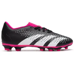 Chaussures de football ADIDAS Predator ACCURACY4 FG JR Noir - Mixte/Enfant - Crampons moulés - Terrain sec pas cher