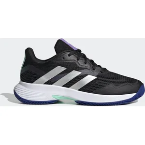 adidas Performance CourtJam Control Clay Tennisschoenen - Dames - Zwart- 38 2/3 pas cher