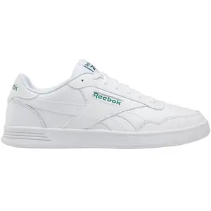 Reebok Court Advance Mixte Basket Chaussure de tennis, Ftwr White Ftwr White Clover Green, 44 EU pas cher
