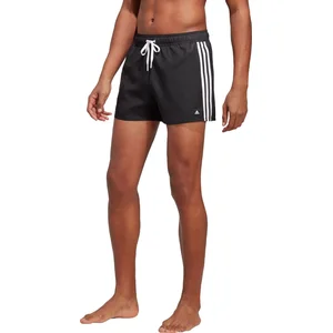 adidas Homme 3-Stripes CLX Very-Short-Length Swim Shorts, Black/White, XXL pas cher