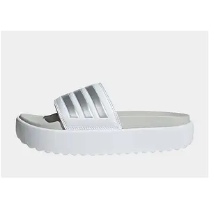 adidas Sportswear adilette Platform Badslippers - Dames - Wit- 39 pas cher