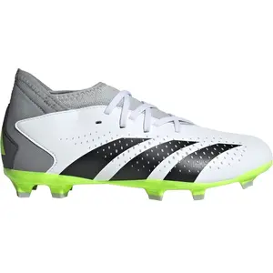 Comparateur de prix : adidas Mixte enfant Predator Accuracy.3 Firm Ground Boots, Cloud White/Core Black/Lucid Lemon, 28 EU