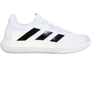 adidas Performance SoleMatch Control Gravel Tennis Schoenen - Dames - Wit- 42 2/3 pas cher