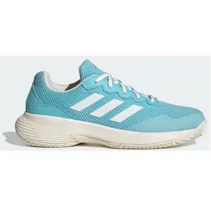 adidas Performance Gamecourt 2.0 Tennisschoenen - Dames - Turquoise- 38 pas cher