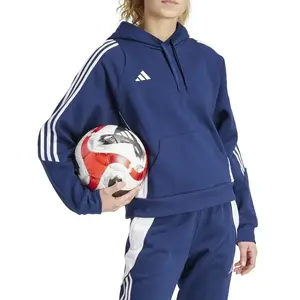 adidas, Femmes, Pull-over, TIRO24 SWHOOD W, Bleu, (M) pas cher