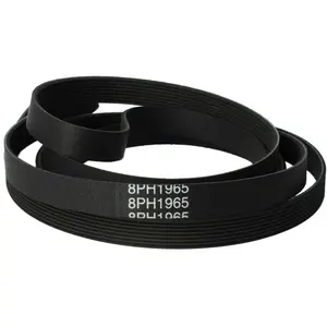 VHBW vhbw Courroie d'entraînement remplacement pour 9000 678 691 02 2013B, 8PH1965, 57x0313, 51x5566 pour sèche-linge - 196,5 cm noir pas cher