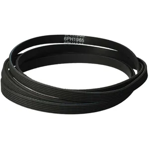 VHBW vhbw Courroie d'entraînement compatible avec V-ZUG Adorina TE 147, Adorina TA 155 sèche-linge - 196,5 cm noir pas cher
