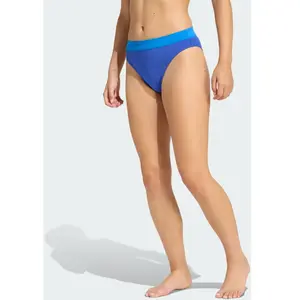 adidas Sportswear OPTIMÉ AQUA MID-WAIST BIKINIBROEKJE - Dames - Blauw