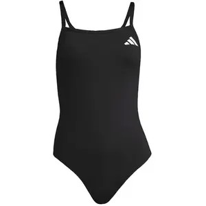 adidas Performance Zwempak met V-rug en Dunne Bandjes - Dames - Zwart