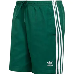 adidas Originals 3-Stripes 8" Swim Shorts - Vert, Vert S pas cher