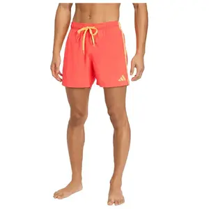 adidas Sportswear 3-Stripes Zwemshort 5-Inch - Heren - Rood pas cher