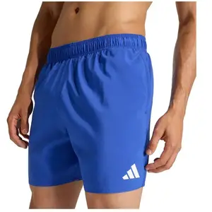adidas herr SWIM SHORTS 5 INCH, semi lucid blue/white, XSVendu parswimmin
