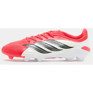 adidas Predator League Laceless FG Junior - Rouge, Rouge 35.5 pas cher