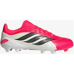 adidas Predator League Laceless FG Junior - Rouge, Rouge 38 pas cher