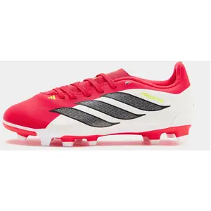 adidas Predator Club Fold-Over Tongue FG Children - Rouge, Rouge 33.5