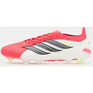 adidas Chaussure de football pour terrain souple Predator Elite - Rouge, Rouge 41 1/3 pas cher