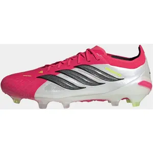 adidas Chaussure de football pour terrain souple Predator Elite - Rouge, Rouge 42 pas cher
