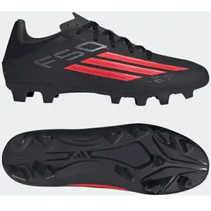 adidas Chaussure de football F50 CLUB Terrain souple/Multi-surfaces - Noir, Noir 47 1/3 pas cher