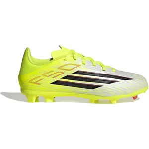 adidas Performance F50 LEAGUE Firm Ground / Multi Ground Voetbalschoenen Kids - Kinderen - Geel pas cher