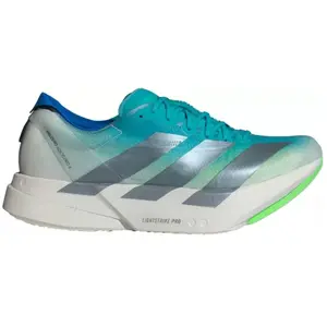 Chaussures Adidas Adizero Adios Pro 4 Bleu Blanc SS26, Taille UK 7.5 pas cher