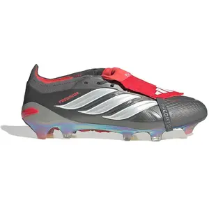 adidas Chaussure de football PREDATOR ELITE languette rabattable Terrain souple - Gris, Gris 47 1/3