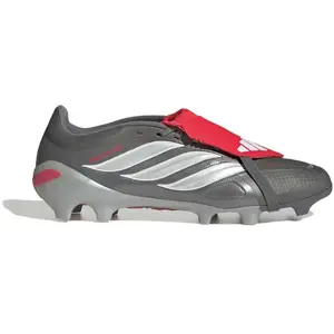 adidas Chaussure de football PREDATOR LEAGUE languette rabattable Terrain souple - Gris, Gris 43 1/3 pas cher