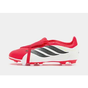 adidas Chaussure de football PREDATOR CLUB à languette rabattable pour terrain souple/multi-surfaces Enfants - Rouge, Rouge 38 2/3 pas cher