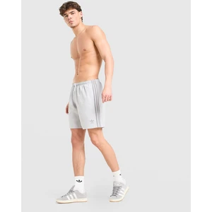adidas Originals Short de bain 3-Stripes - Gris, Gris XL pas cher