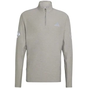Maillot manches longues 1/4 zip adidas Iconic Adi365 Gris M pas cher