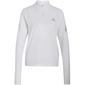Maillot manches longues 1/4 zip femme adidas Iconic Adi365 Blanc M