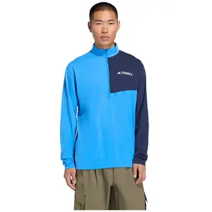 Adidas T-shirt à Manches Longues Avec Demi-zip Terrex Multi ClimacoolVendu partrekkinn