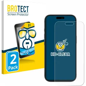 BROTECT Protection Clair (2 pièce(s), Apple iPhone 17 Pro Max), Téléph... pas cher