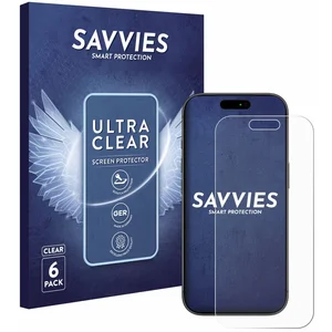 Savvies Protection Ecran pour Apple iPhone 17 Pro (6 Pièces) - Film Pr...