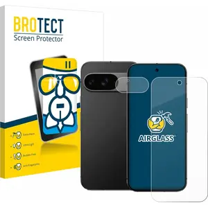 Comparateur de prix : BROTECT - Screenprotector voor Google Pixel 9 (Voor+Camera) - Folie Be...