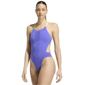 Adidas Performance Ripstream 3-Stripes Tie-Back Badpak - Dames - Paars