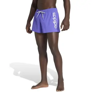 Adidas Sportswear Logo Stretchy Knit Zwemshort 3 Inch - Heren - Groen