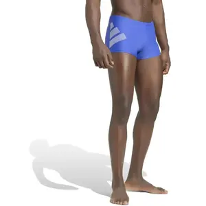 Adidas Performance Big Bars Boxer - Heren - Blauw pas cher