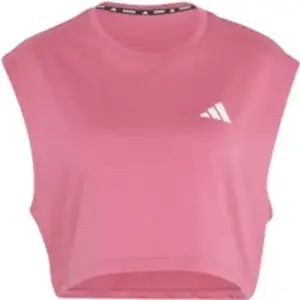 T-shirt crop femme adidas Essential Adi365 Rose M pas cher