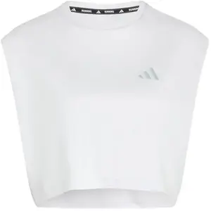 T-shirt crop femme adidas Essential Adi365 Violet M pas cher
