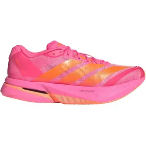 Chaussures Adidas Adizero Adios Pro 4 Rose Orange SS26, Taille UK 11 pas cher