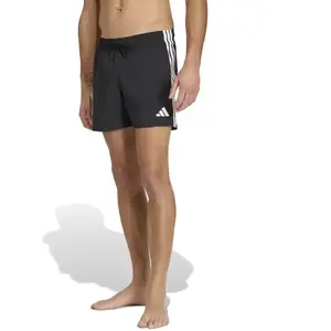 Adidas Sportswear 3-Stripes Zwemshort - Heren - Zwart pas cher